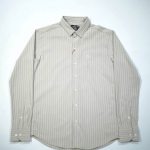 Pinstripe Button-Down Shirt