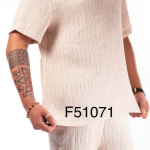 Wrinkled Fabric Co-Ord Set