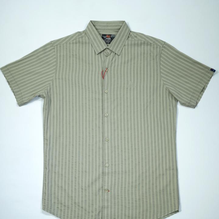 Summer Stripe half Shirt
